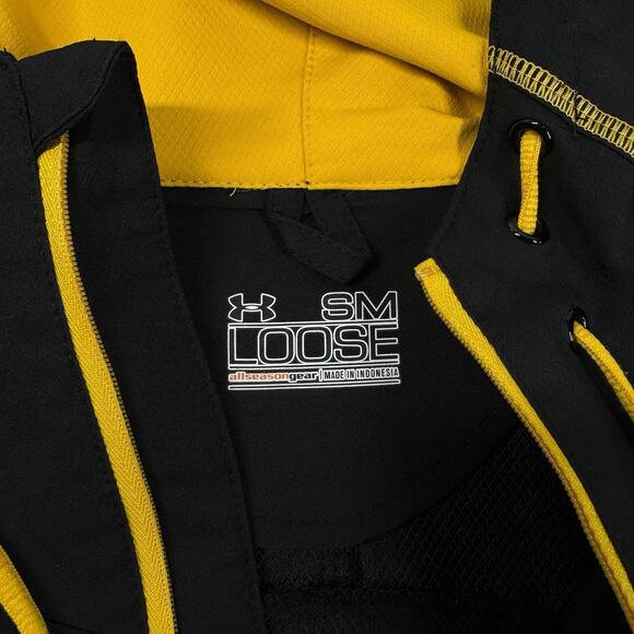 Under Armour Mens Small Baylor University 1/4 Zip Long Sleeve Jacket Bears - Picture 7 of 10